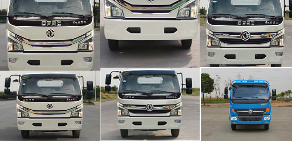 東風(fēng)黃牌1拖2平板清障車專威牌HTW5080TQZPE型清障車